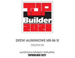 TOPBUILDER 2021 - ALUMINIUMDÖRR MB-86 SI DRUTEX SA