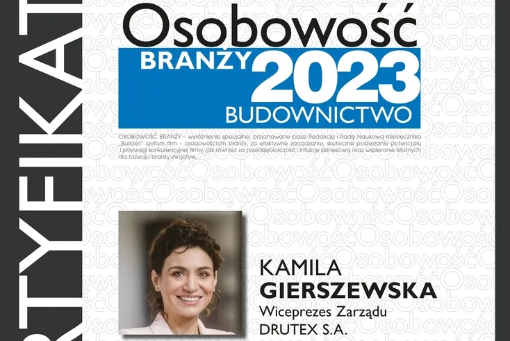 KAMILA GIERSZEWSKA - Byggbranschens personlighet 2023